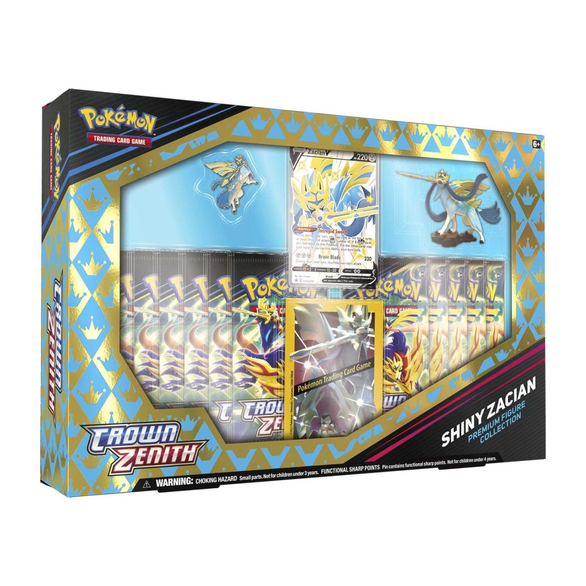 
                  
                    Pokémon TCG: Crown Zenith Premium Figure Collection (Shiny Zamazenta / Zacian)
                  
                