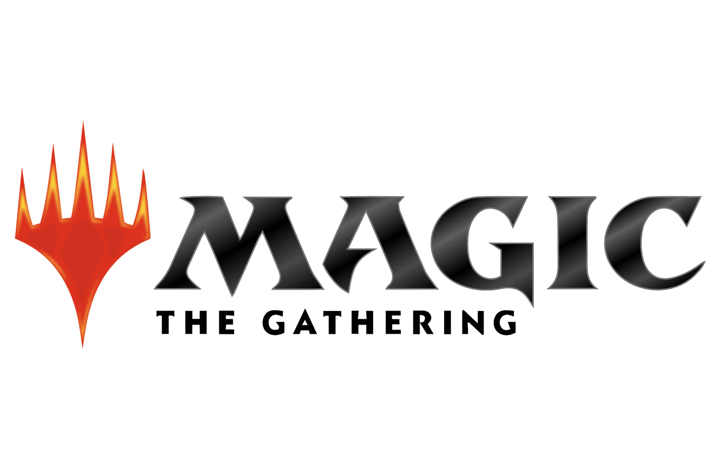 Magic: The Gathering's iconic logo, symbolizing enchanting cards and immersive gameplay, available at Generation Strange.