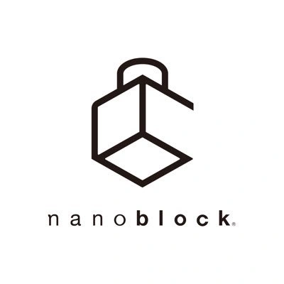 Nanoblock's distinctive logo, representing precision and creativity in micro-sized building blocks, available at Generation Strange.