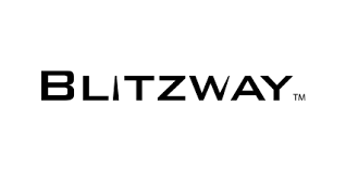 Blitzway's iconic logo, symbolizing premium-quality collectible figures inspired by movies and pop culture, available at Generation Strange.