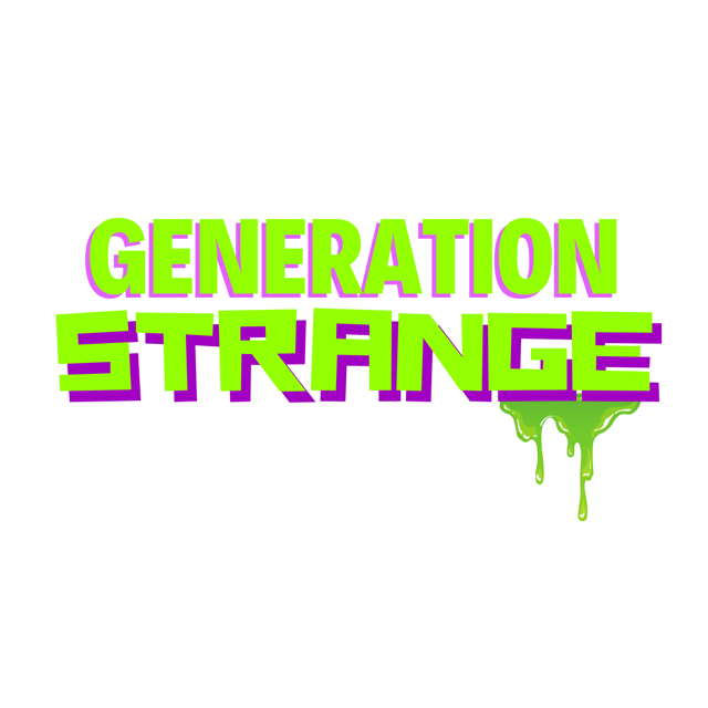 Generation Strange's iconic logo, symbolizing extraordinary collectibles and a celebration of all things strange.