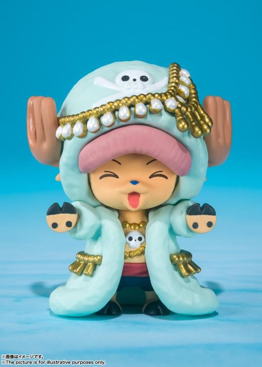 Tony Tony Chopper (Smile) from TAMASHII BOX Vol. 2 - A highly detailed plastic figure of Tony Tony Chopper (Smile) from the One Piece series. Compact size with vibrant colors and intricate sculpting. Collectible with open box display.