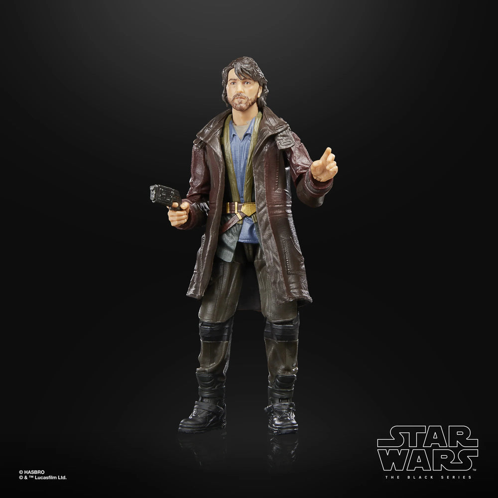 
                  
                    A Star Wars The Black Series Cassian Andor action figure, detailed to look like the character from Star Wars: Andor, complete with a character-inspired accessory and multiple points of articulation for dynamic posing.
                  
                