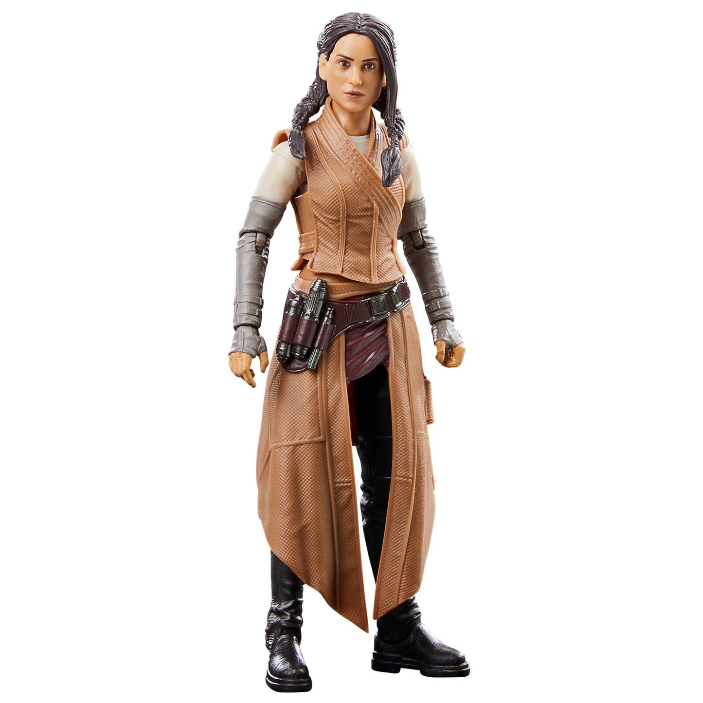 
                  
                    Star Wars The Black Series Bix Caleen action figure, featuring the character from Star Wars: Andor. The figure is complete with a character-inspired accessory and offers multiple points of articulation for dynamic posing.
                  
                