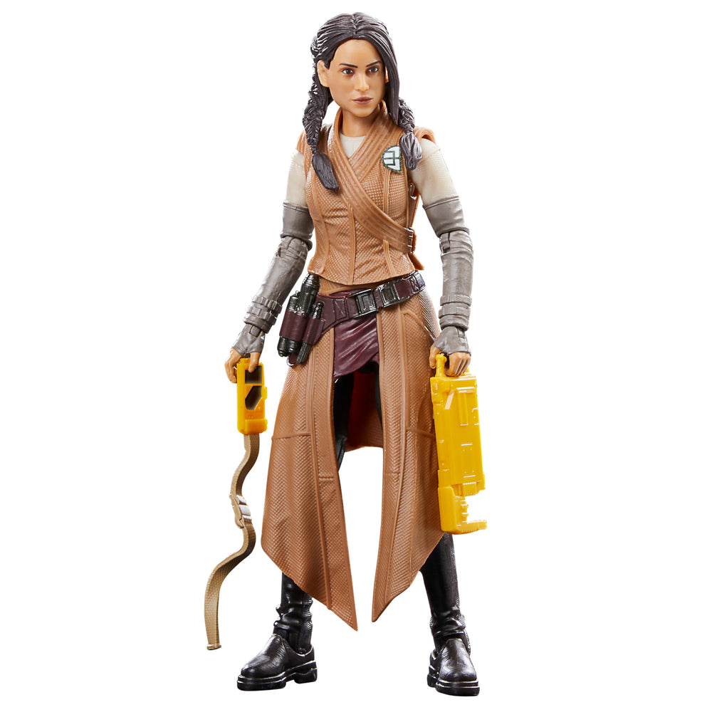 Star Wars The Black Series Bix Caleen action figure, featuring the character from Star Wars: Andor. The figure is complete with a character-inspired accessory and offers multiple points of articulation for dynamic posing.