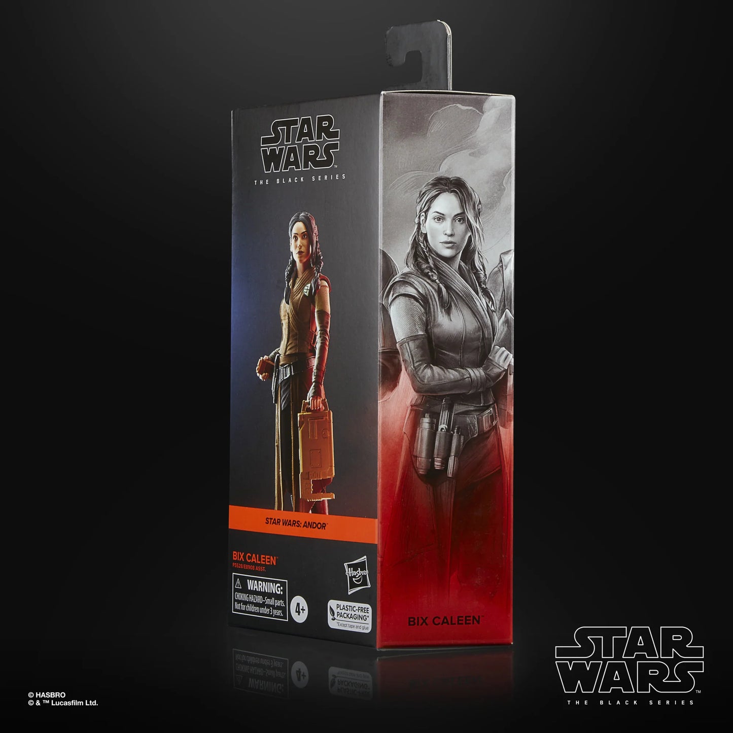 
                  
                    Star Wars The Black Series Bix Caleen action figure, featuring the character from Star Wars: Andor. The figure is complete with a character-inspired accessory and offers multiple points of articulation for dynamic posing.
                  
                