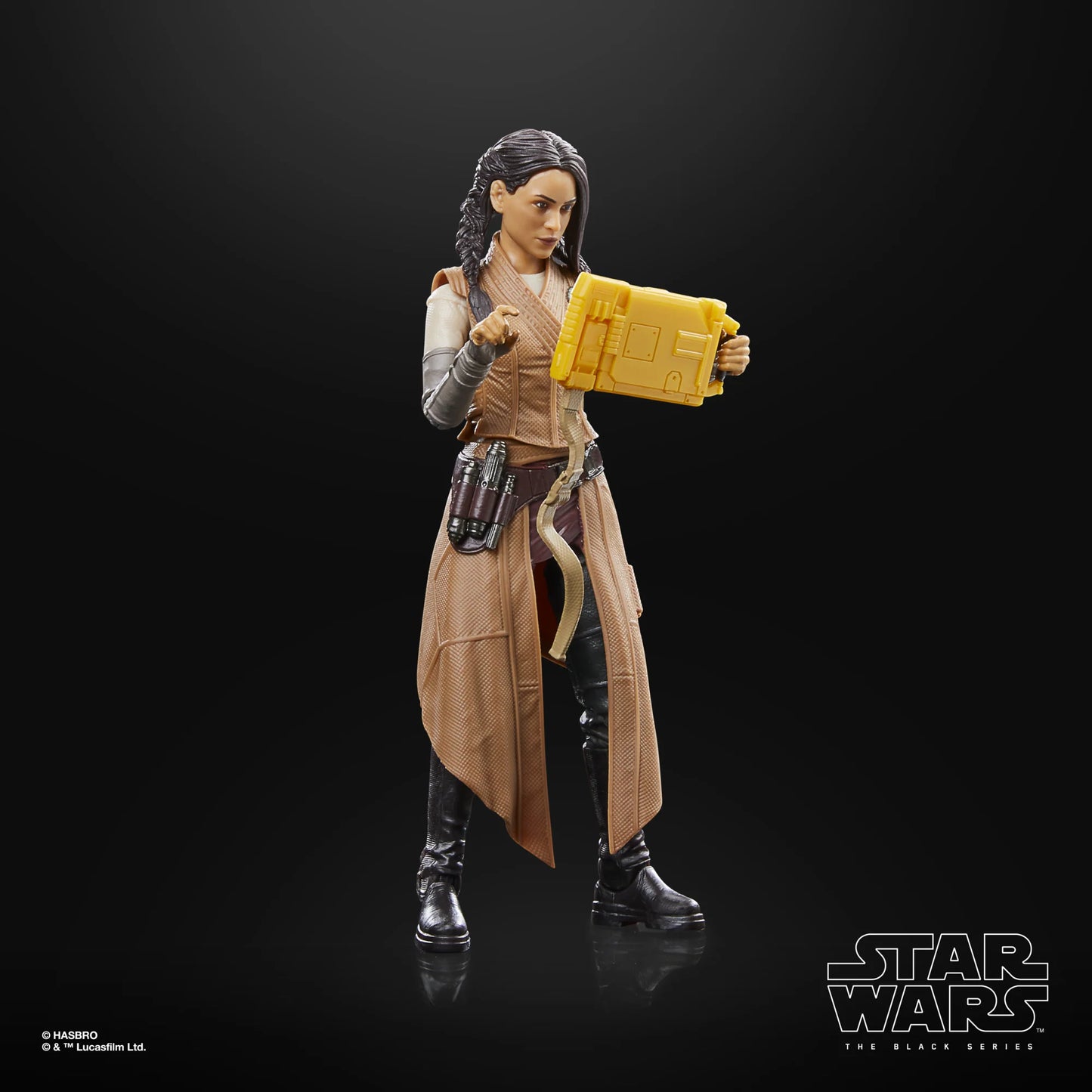 
                  
                    Star Wars The Black Series Bix Caleen action figure, featuring the character from Star Wars: Andor. The figure is complete with a character-inspired accessory and offers multiple points of articulation for dynamic posing.
                  
                