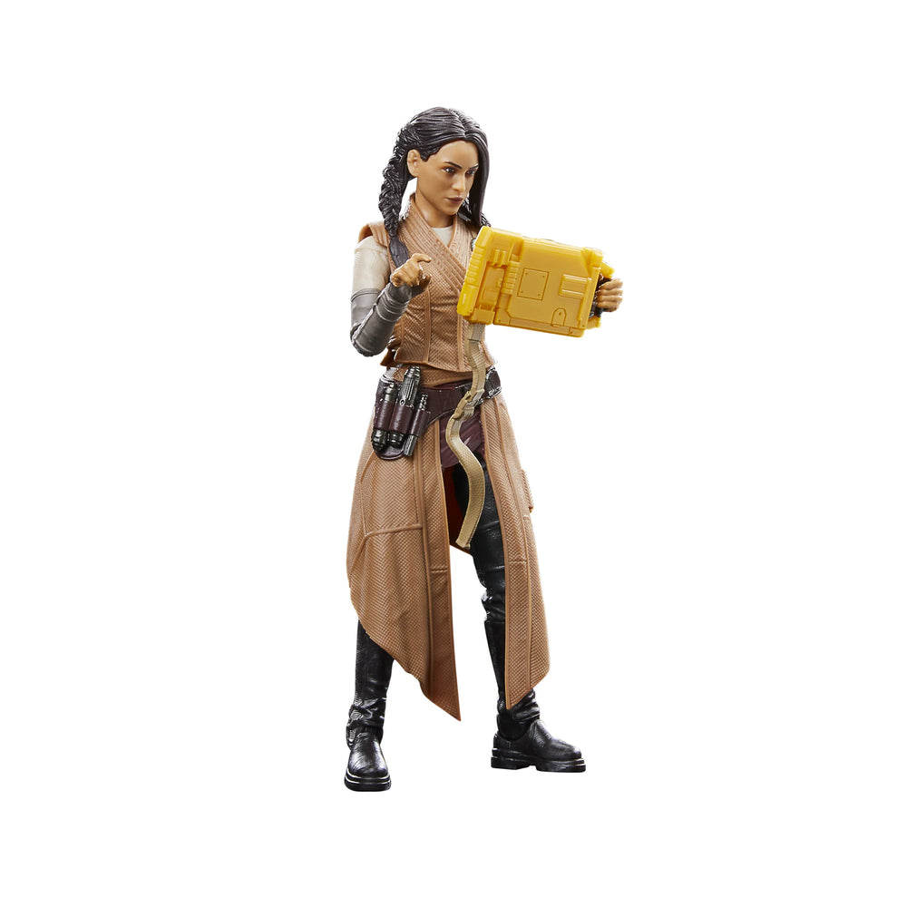 
                  
                    Star Wars The Black Series Bix Caleen action figure, featuring the character from Star Wars: Andor. The figure is complete with a character-inspired accessory and offers multiple points of articulation for dynamic posing.
                  
                