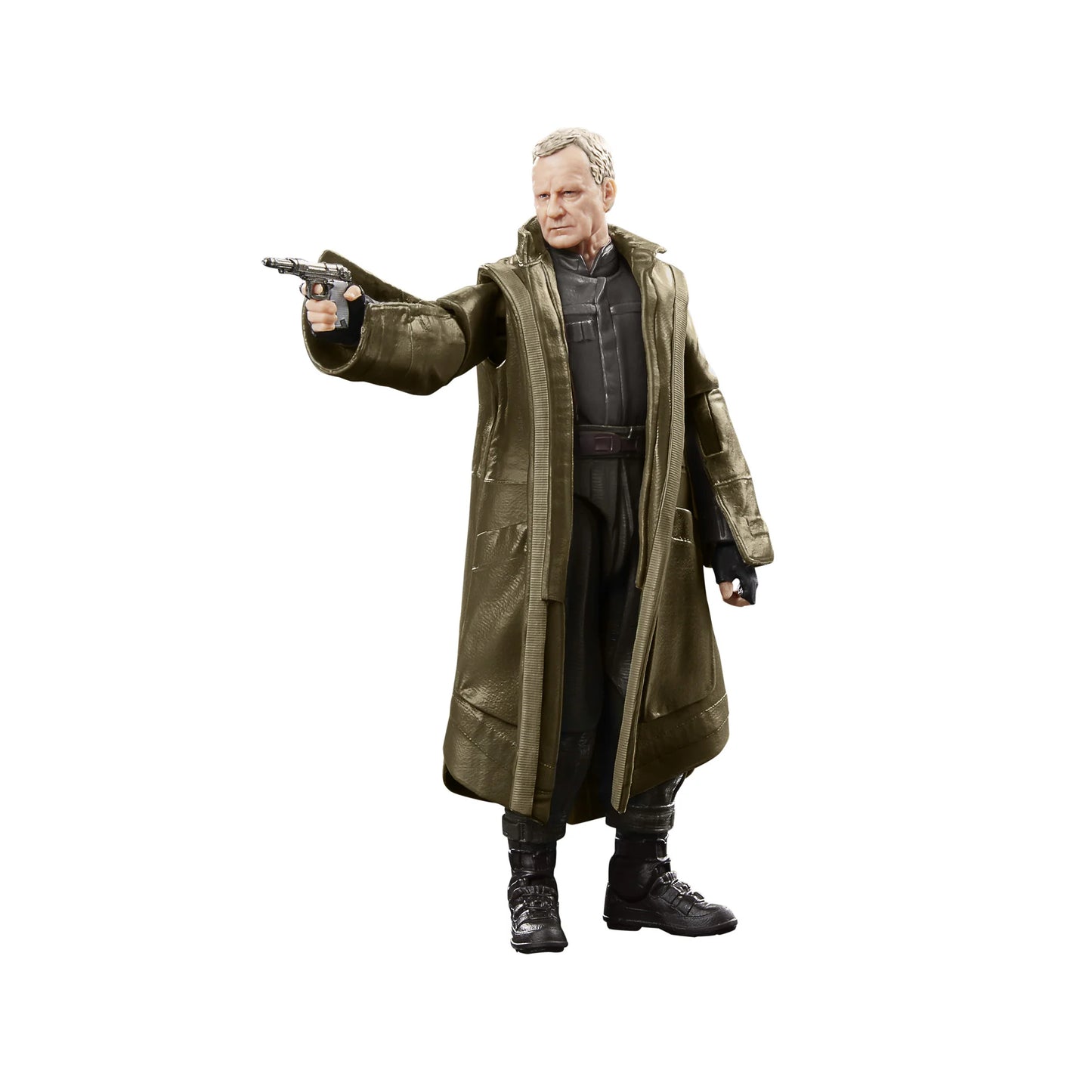 
                  
                    A 6-inch scale Luthen Rael action figure from Star Wars The Black Series, reflecting detailed craftsmanship, and multiple points of articulation, designed to replicate the character from Star Wars: Andor.
                  
                