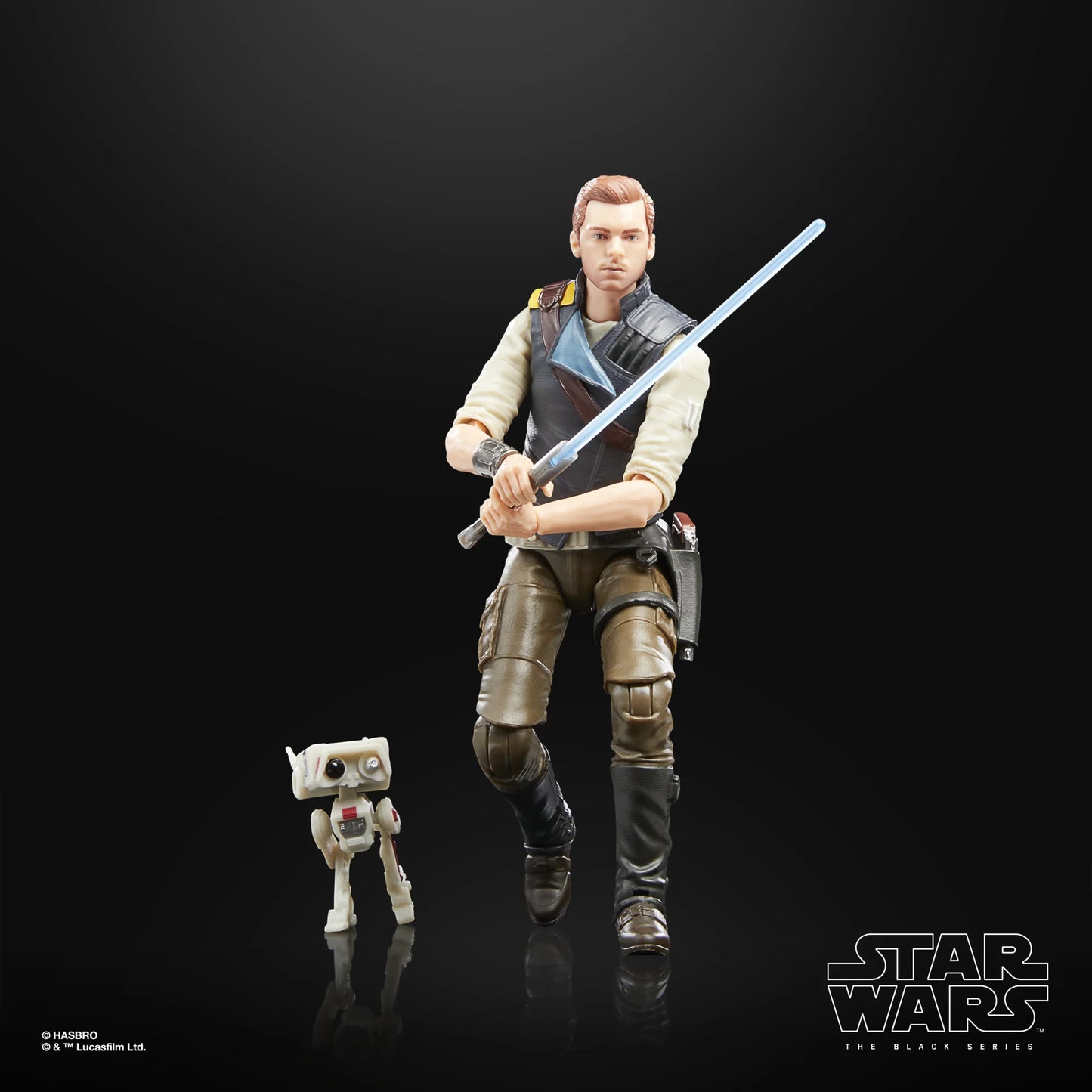 
                  
                    Star Wars The Black Series Cal Kestis action figure, featuring the character from Star Wars Jedi: Survivor. The figure comes with two character-inspired accessories and offers multiple points of articulation for dynamic posing.
                  
                