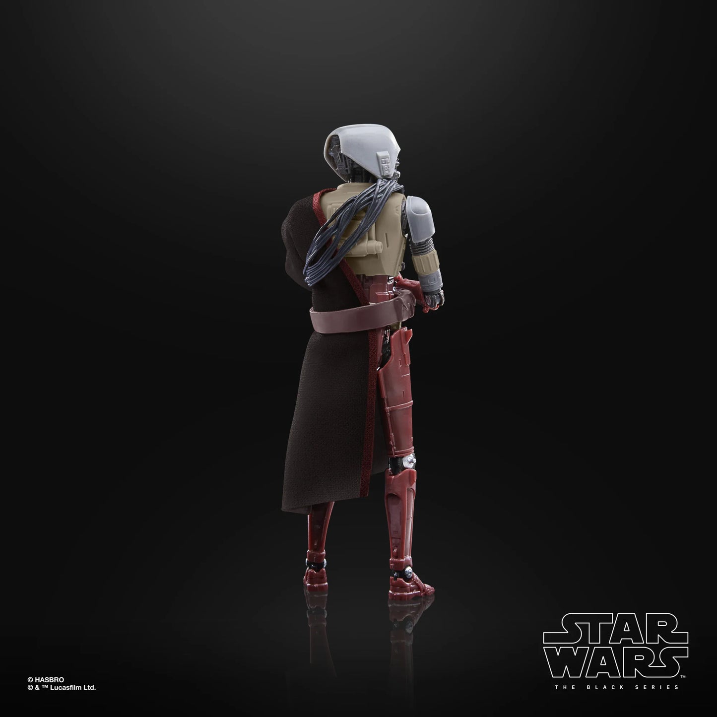 
                  
                    A detailed 6-inch Star Wars The Black Series HK-87 action figure, depicting the antiquated assassin droid design from The Mandalorian, complete with a character-inspired accessory and multiple points of articulation.
                  
                