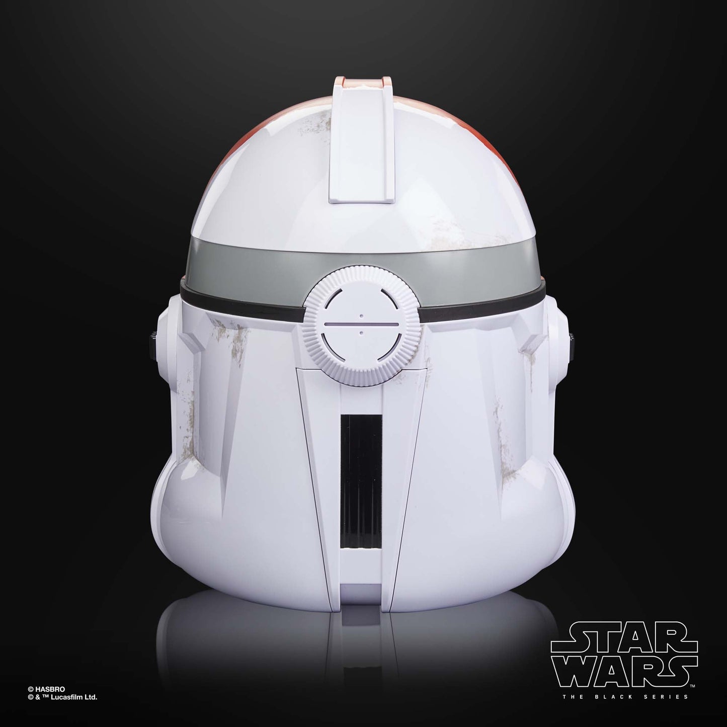 
                  
                    A premium full-scale Star Wars The Black Series Clone Trooper Helmet, adorned in the 332nd Ahsoka’s Clone Trooper design, features voice-changing technology to immerse fans in the Star Wars saga.
                  
                