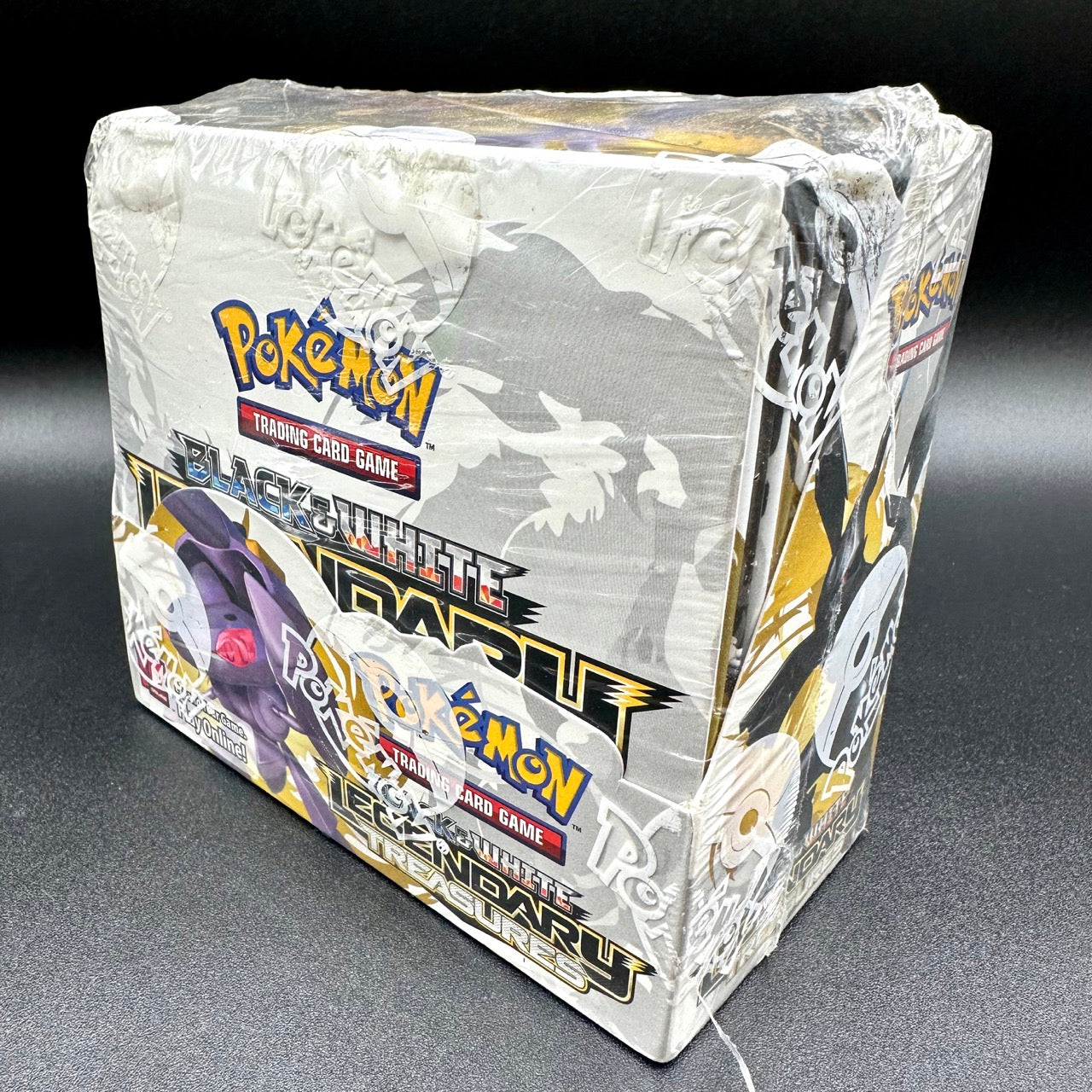 
                  
                    Image of Pokémon Legendary Treasures Booster Box containing 36 packs, each with 10 random cards from the Legendary Treasures expansion, offering an exciting collecting experience for Pokémon enthusiasts.
                  
                