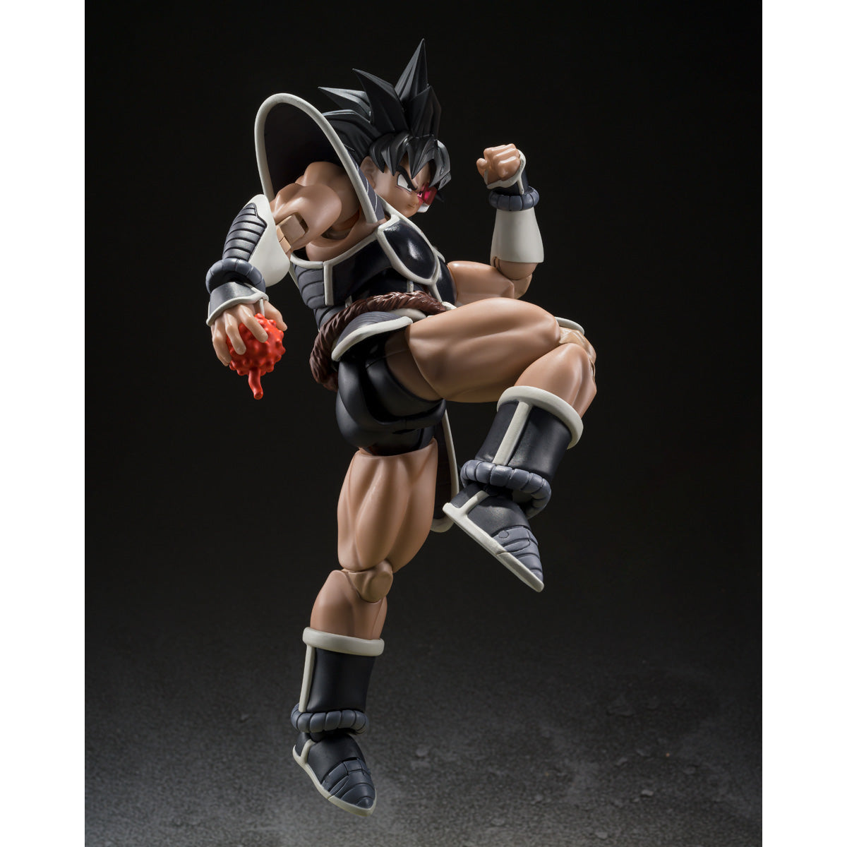 
                  
                    An articulated 5.7-inch S.H.Figuarts Turles action figure from Dragon Ball Z: The Tree of Might. The figure is detailed with various accessories including a hand holding the Tree of Might fruit, cape, crossed arms, and an energy attack effect.
                  
                