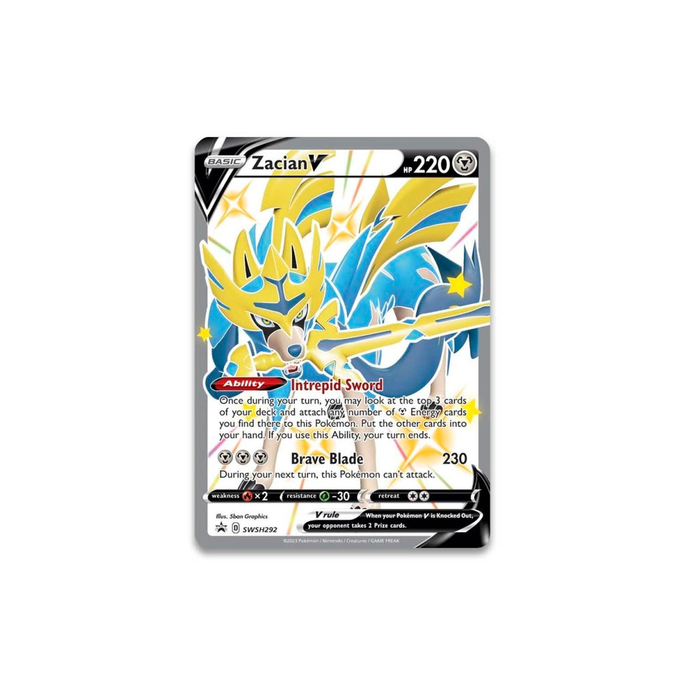 
                  
                    Pokémon TCG: Colección de figuras premium Crown Zenith (Zamazenta brillante y Zacian)
                  
                