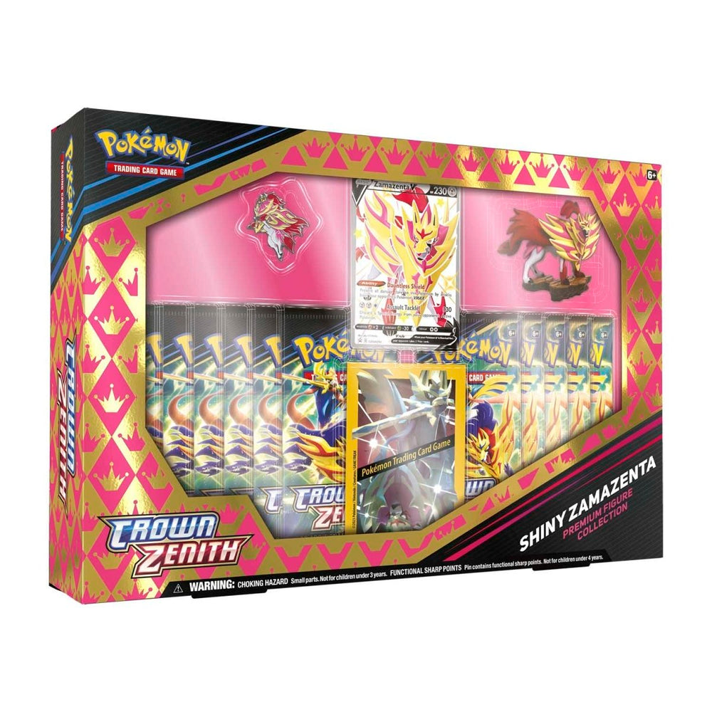 
                  
                    Pokémon TCG: Crown Zenith Premium Figure Collection (Shiny Zamazenta / Zacian)
                  
                