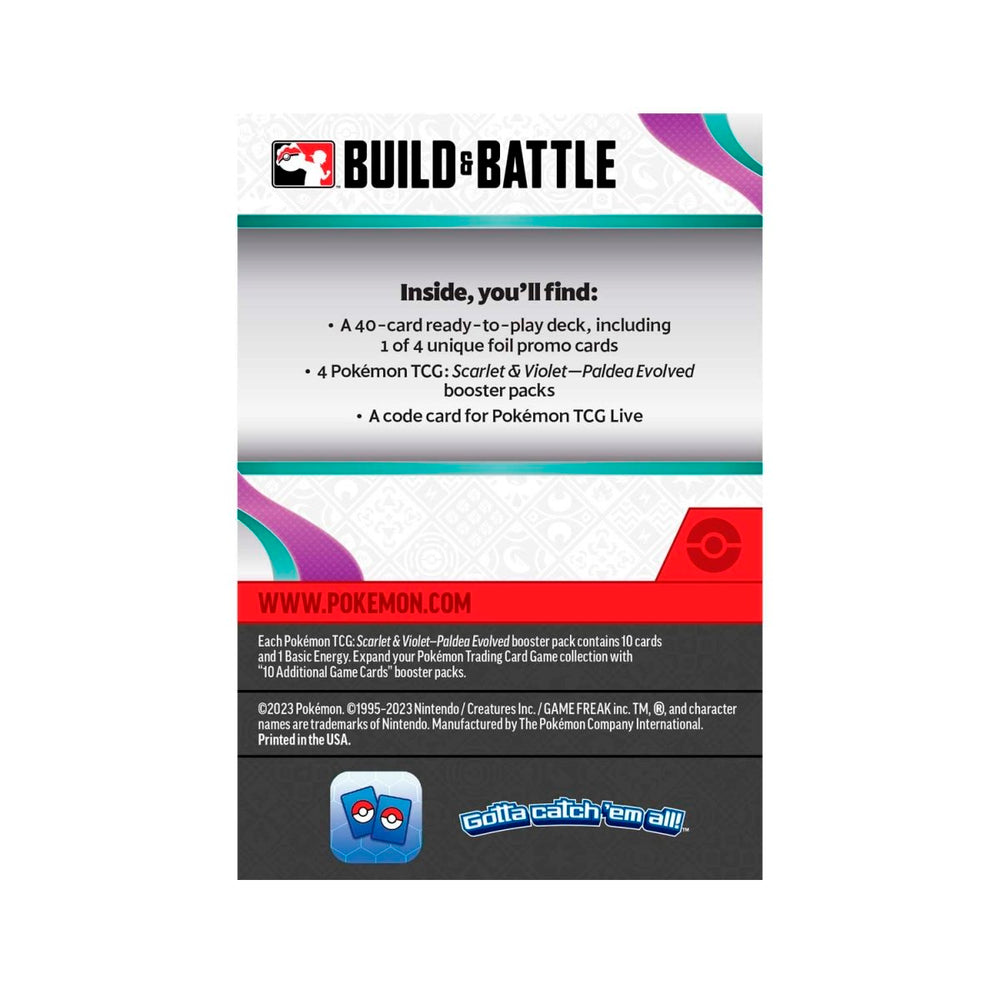 
                  
                    Pokémon TCG Scarlet & Violet Paldea Evolved Build & Battle Box
                  
                