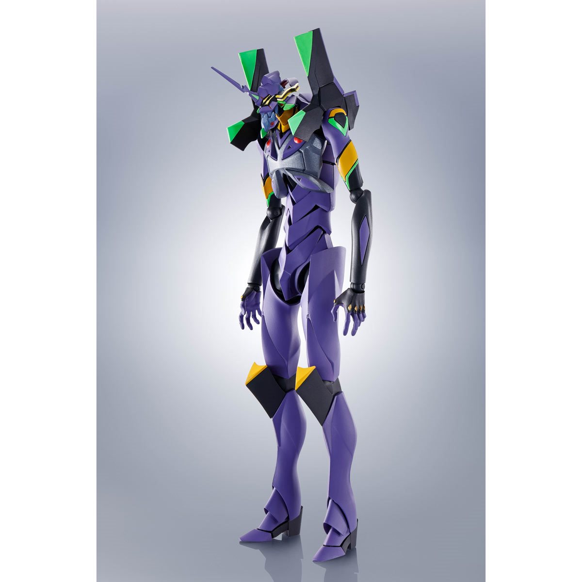 
                  
                    The highly detailed, fully articulated Robot Spirits EVA-13 (3.0+1.0) figure from "Rebuild of Evangelion", complete with multiple pairs of hands, optional arms, an additional chest, and the Spears of Longinus and Cassius.
                  
                