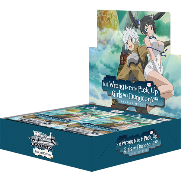 Weiss Schwarz Is It Wrong Try To Pick Up Girls In A Dungeon Booster Box