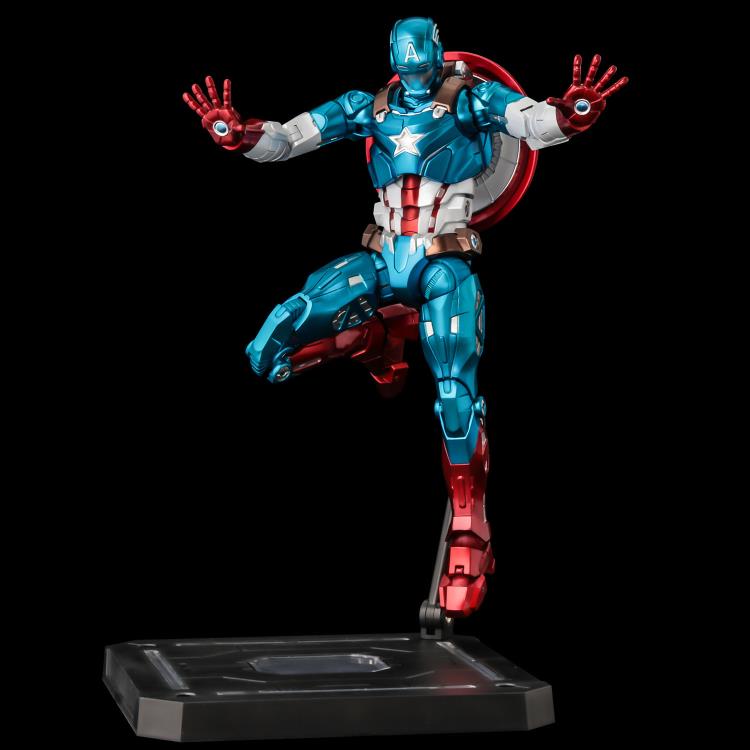 
                  
                    Sentinel Marvel Fighting Armor Captain America Figure
                  
                