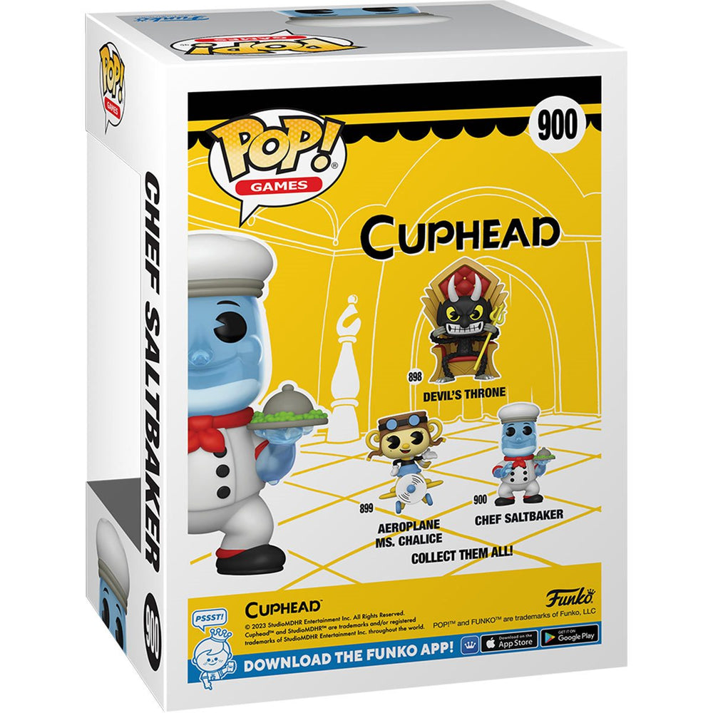 
                  
                    Funko Pop! Games: Cuphead Chef Saltbaker 
                  
                
