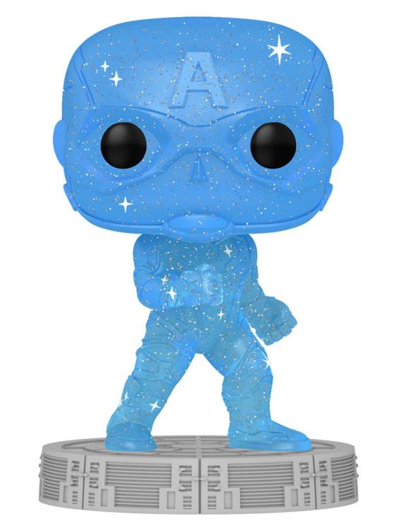 Funko Pop! Art Series: Infinity Saga - Captain America (Blue)