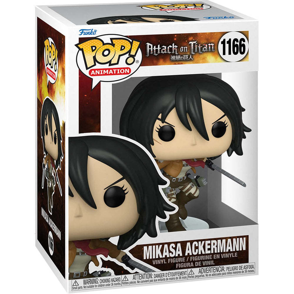 
                  
                    Funko Pop! Animation: Attack on Titan - Mikasa Ackermann
                  
                