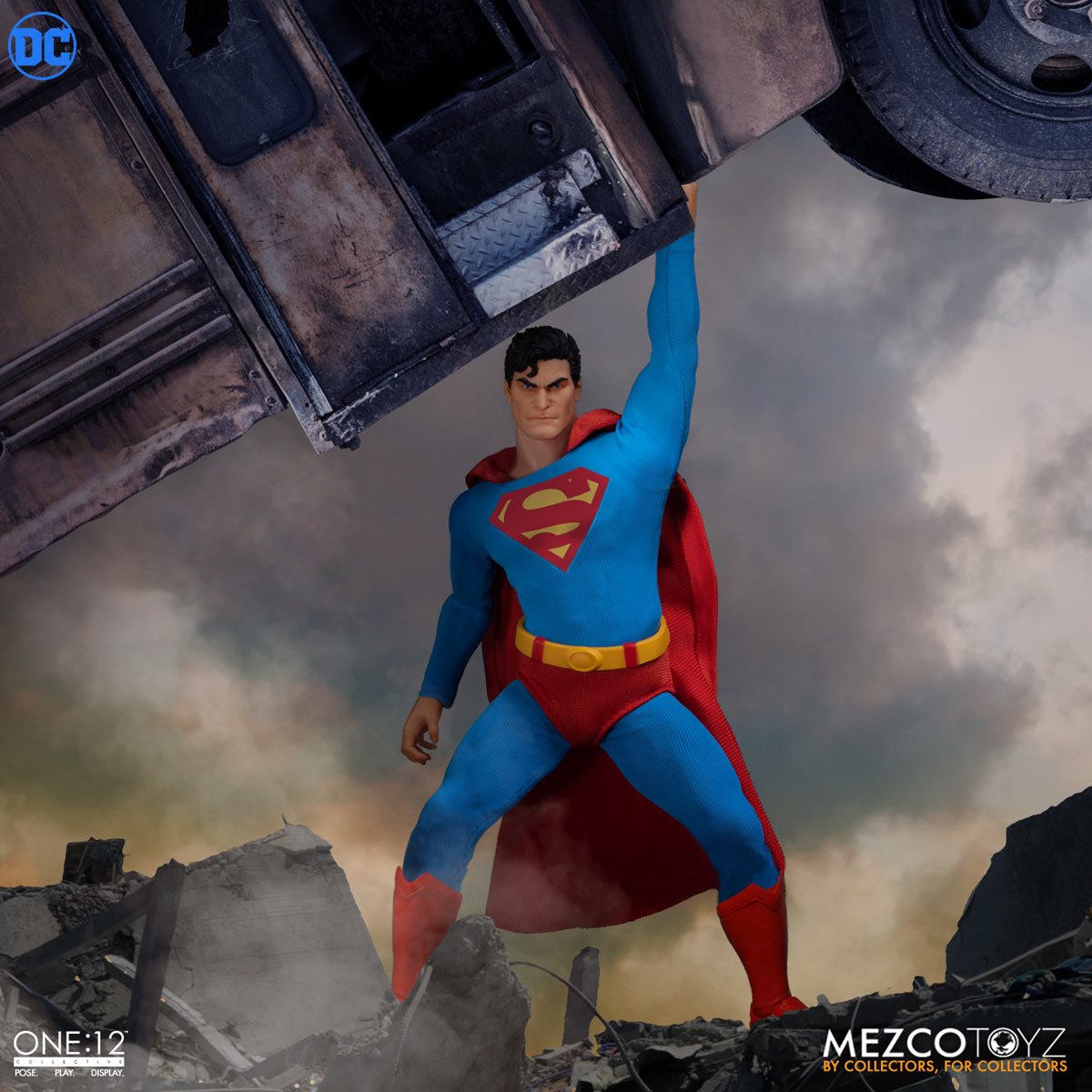 
                  
                    Mezco Superman: Man of Steel Edition One:12 Collective Action Figure
                  
                