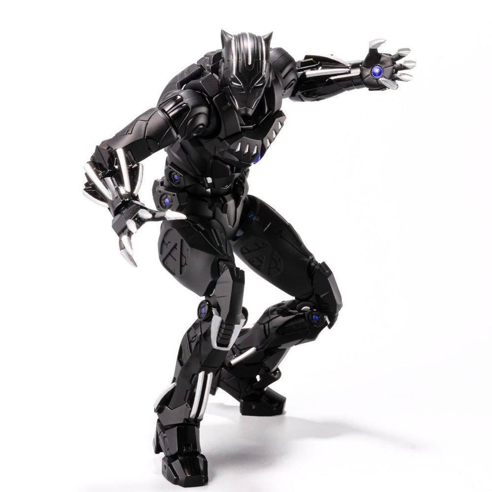 Sentinel Marvel Fighting Armor Black Panther Figure