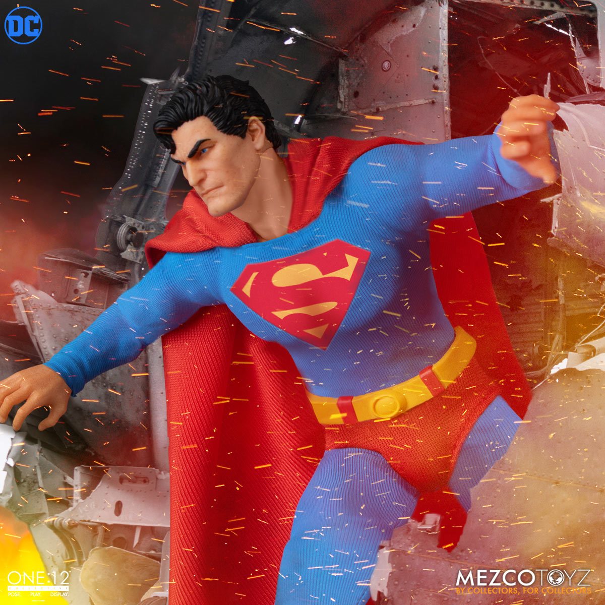 
                  
                    Mezco Superman: Man of Steel Edition One:12 Collective Action Figure
                  
                