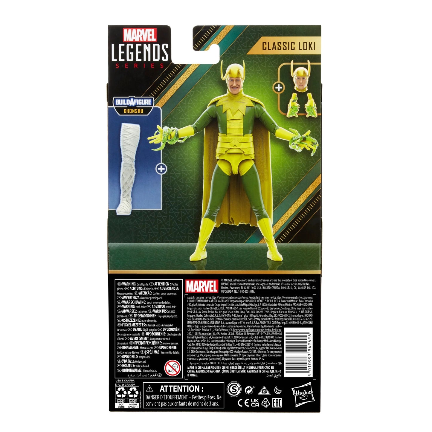 
                  
                    Hasbro Marvel Legends Series Classic Loki
                  
                