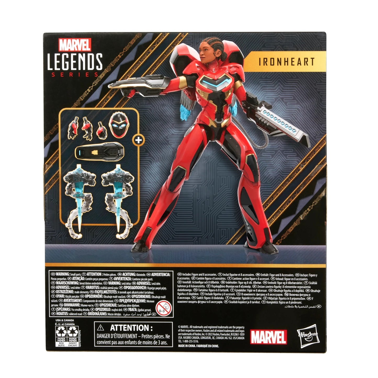 
                  
                    Hasbro Marvel Legends Series Ironheart Deluxe Figure
                  
                