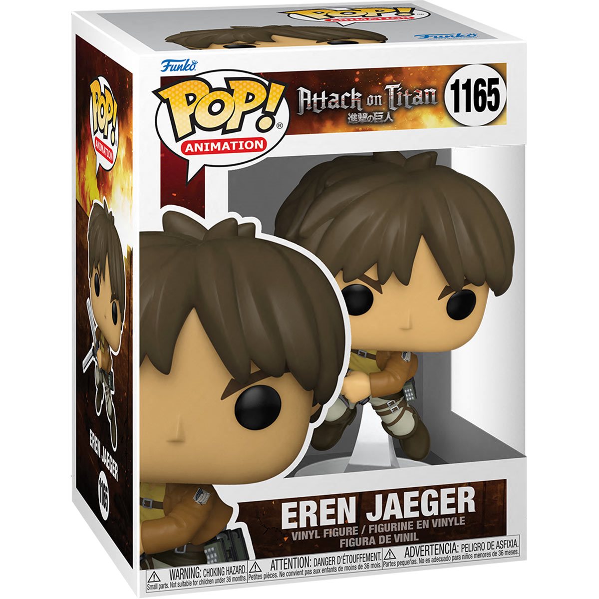 
                  
                    Funko Pop! Animation: Attack on Titan - Eren Yeager
                  
                