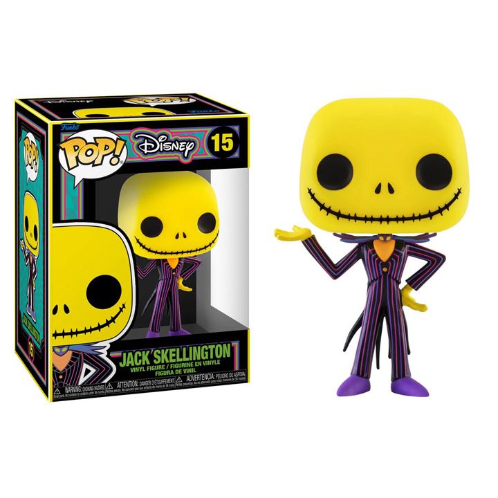 Funko Pop! Disney: The Nightmare Before Christmas Jack Skellington Blacklight