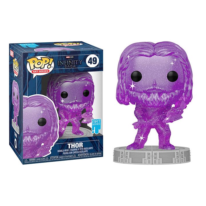 Funko Pop! Art Series: Infinity Saga - Thor (Purple)