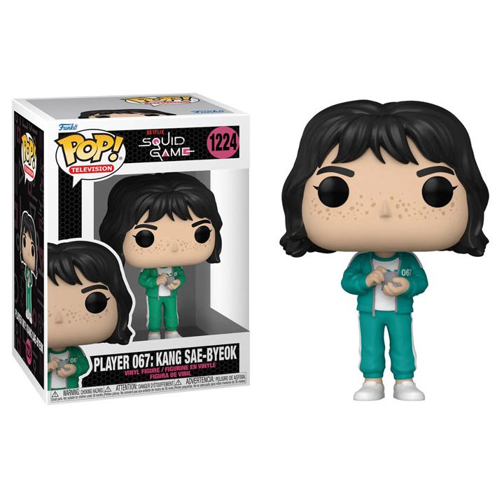 
                  
                    Funko Pop! Television: Squid Game - Player 067 Kang Sae-Byeok
                  
                
