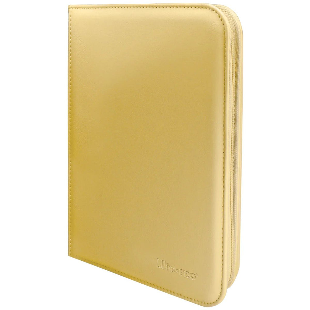 Ultra Pro Zippered Pro Binder 4PKT Vivid Yellow