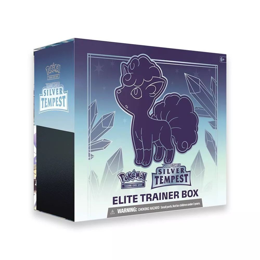 
                  
                    Pokemon TCG Sword & Shield Silver Tempest Elite Trainer Box
                  
                