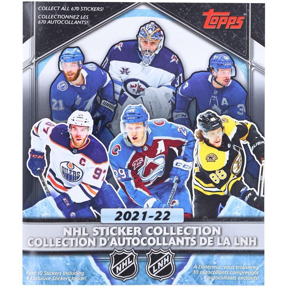 2021-22 Topps NHL Sticker Albums