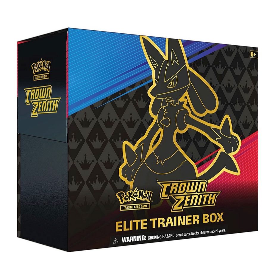 Pokemon TCG Sword & Shield Crown Zenith Elite Trainer Box
